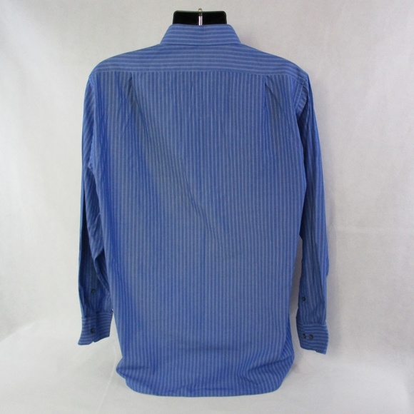 Van Heusen Mens Striped Oxford Shirt - Picture 2 of 4